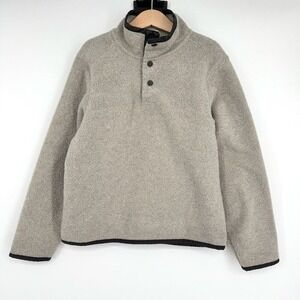 Fear of God Essentials Half Snap Fleece‎ Pullover Size 6/7